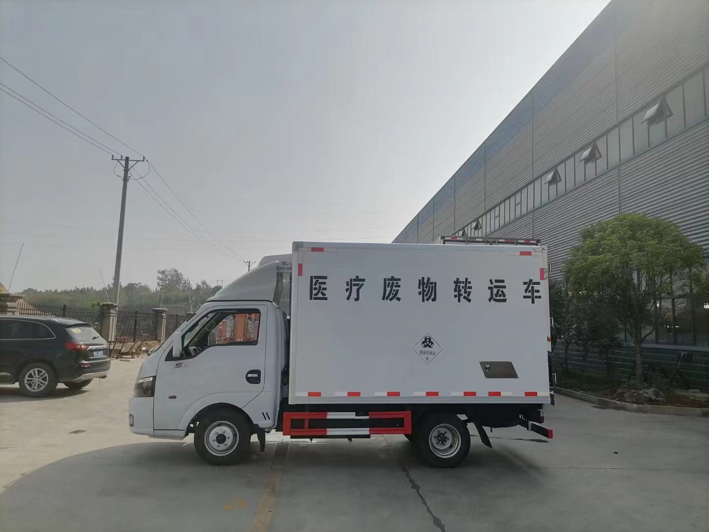 东风途逸蓝牌医疗废物转运车