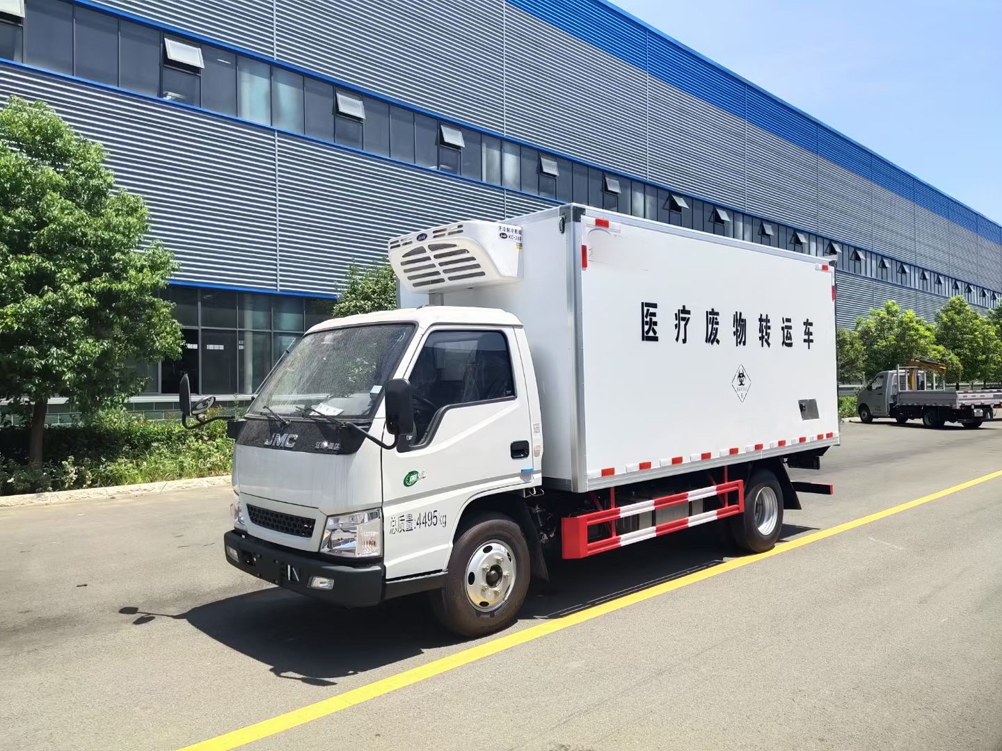 江铃蓝牌4.1米医疗废物转运车