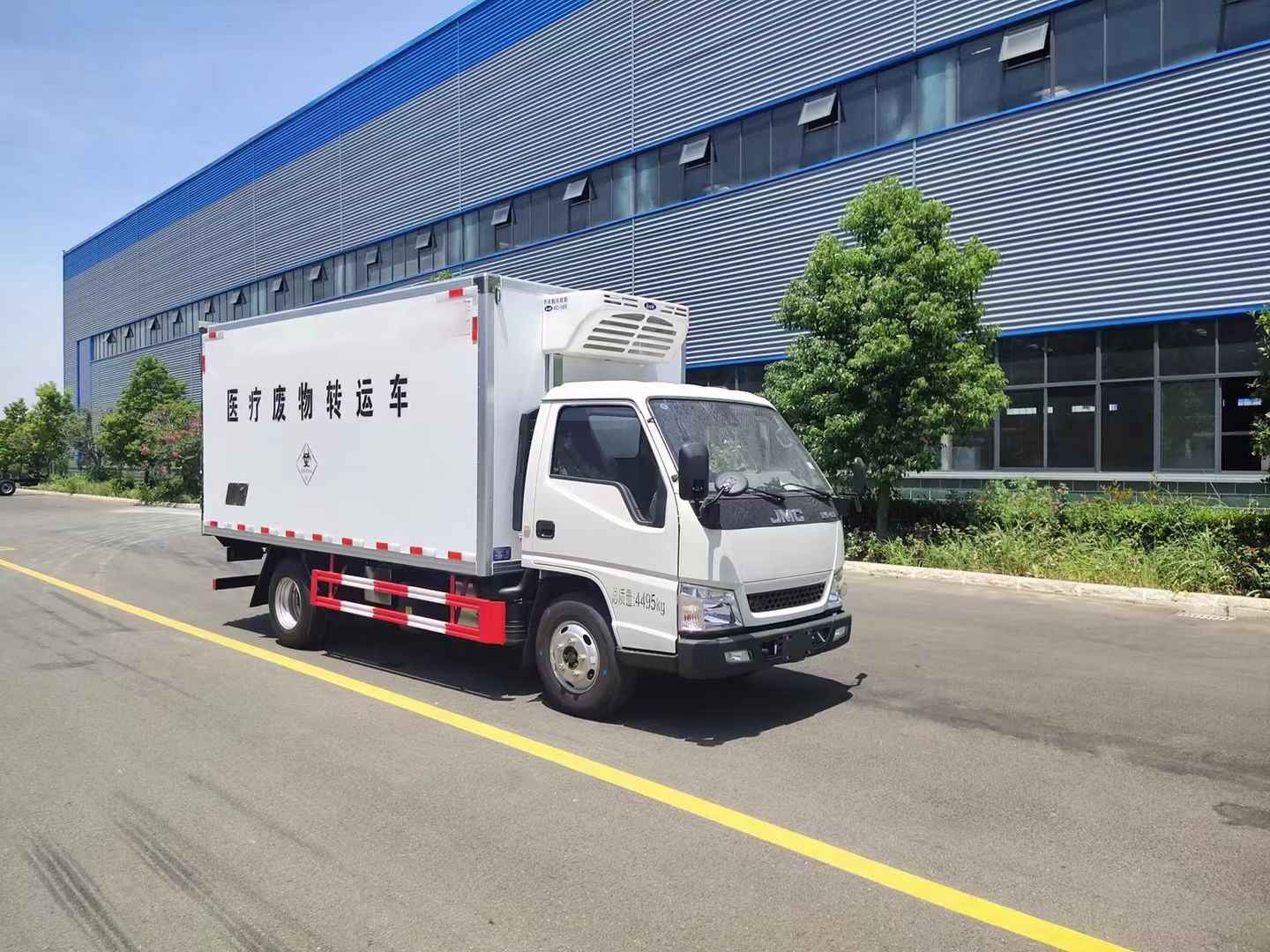 江铃蓝牌4.1米医疗废物转运车