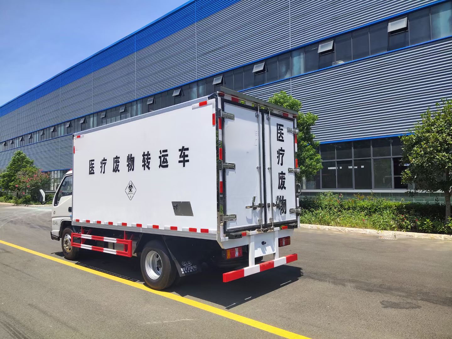 江铃蓝牌4.1米医疗废物转运车