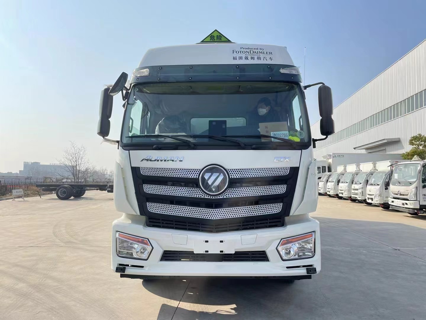 福田欧曼9.6米烟花爆竹运输车