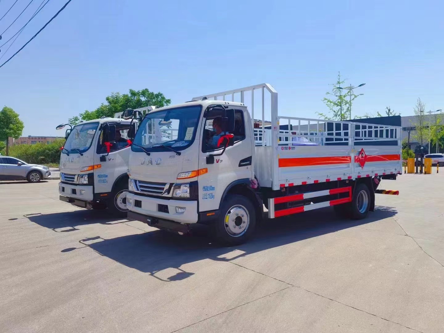 江淮5.2米气瓶运输车/7.4吨