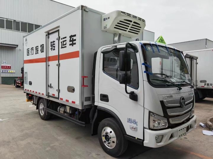 欧马可蓝牌医疗废物转运车