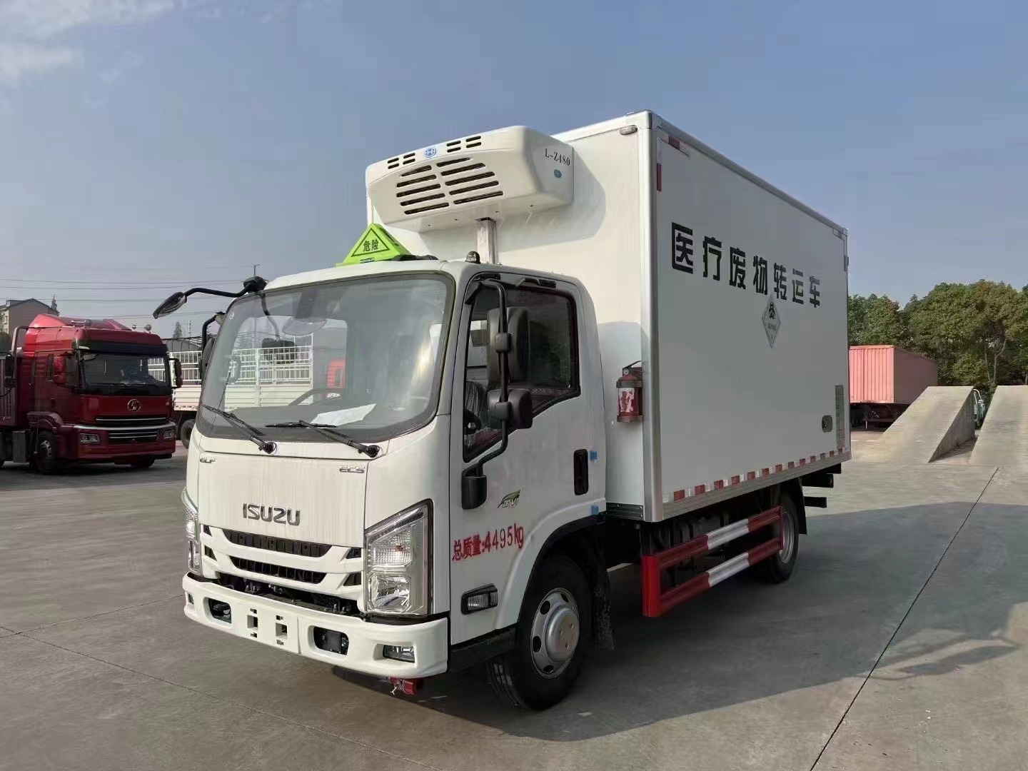 五十铃蓝牌医疗废物转运车